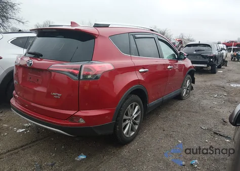 2016 Toyota Rav4 Limited из США, поврежденный, VIN 2T3DFREV6GW496940